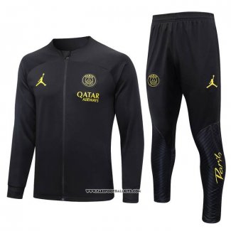 Jacket Tracksuit Paris Saint-Germain Jordan 23/24 Black