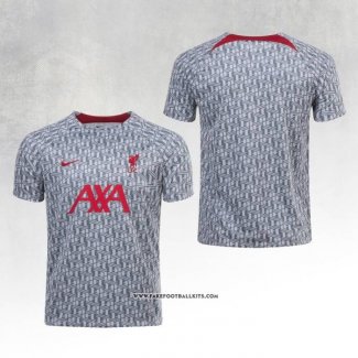 Liverpool Shirt Pre-Match 2022 Grey Oscuro