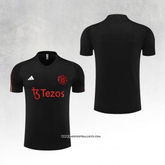 Manchester United Training Shirt 23/24 Black