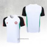 Manchester United Training Shirt 23/24 White and Black