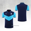 Olympique Marseille Shirt Polo 22/23 Blue Marino