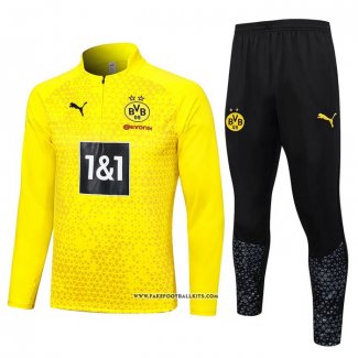 Sweatshirt Tracksuit Borussia Dortmund 23/24 Yellow