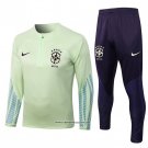 Sweatshirt Tracksuit Brazil 22/23 Green