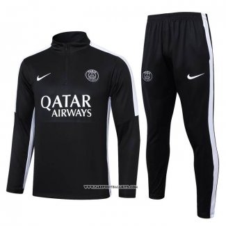 Sweatshirt Tracksuit Paris Saint-Germain 23/24 Black