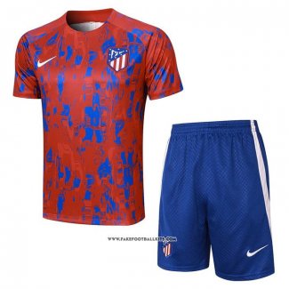 Tracksuit Atletico Madrid Short Sleeve 23/24 Red - Shorts