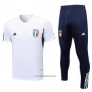 Tracksuit Italy Short Sleeve 23/24 White