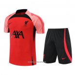 Tracksuit Liverpool Short Sleeve 22/23 Red - Shorts