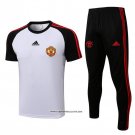 Tracksuit Manchester United Short Sleeve 2021-2022 White