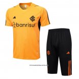 Tracksuit SC Internacional Short Sleeve 23/24 Orange - Shorts