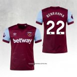 West Ham Player Benrahma Home Shirt 23/24