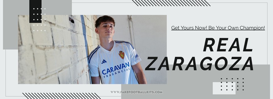 Real Zaragoza kit 2023 2024
